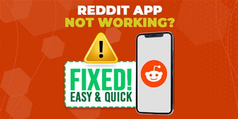 why is my reddit app not working